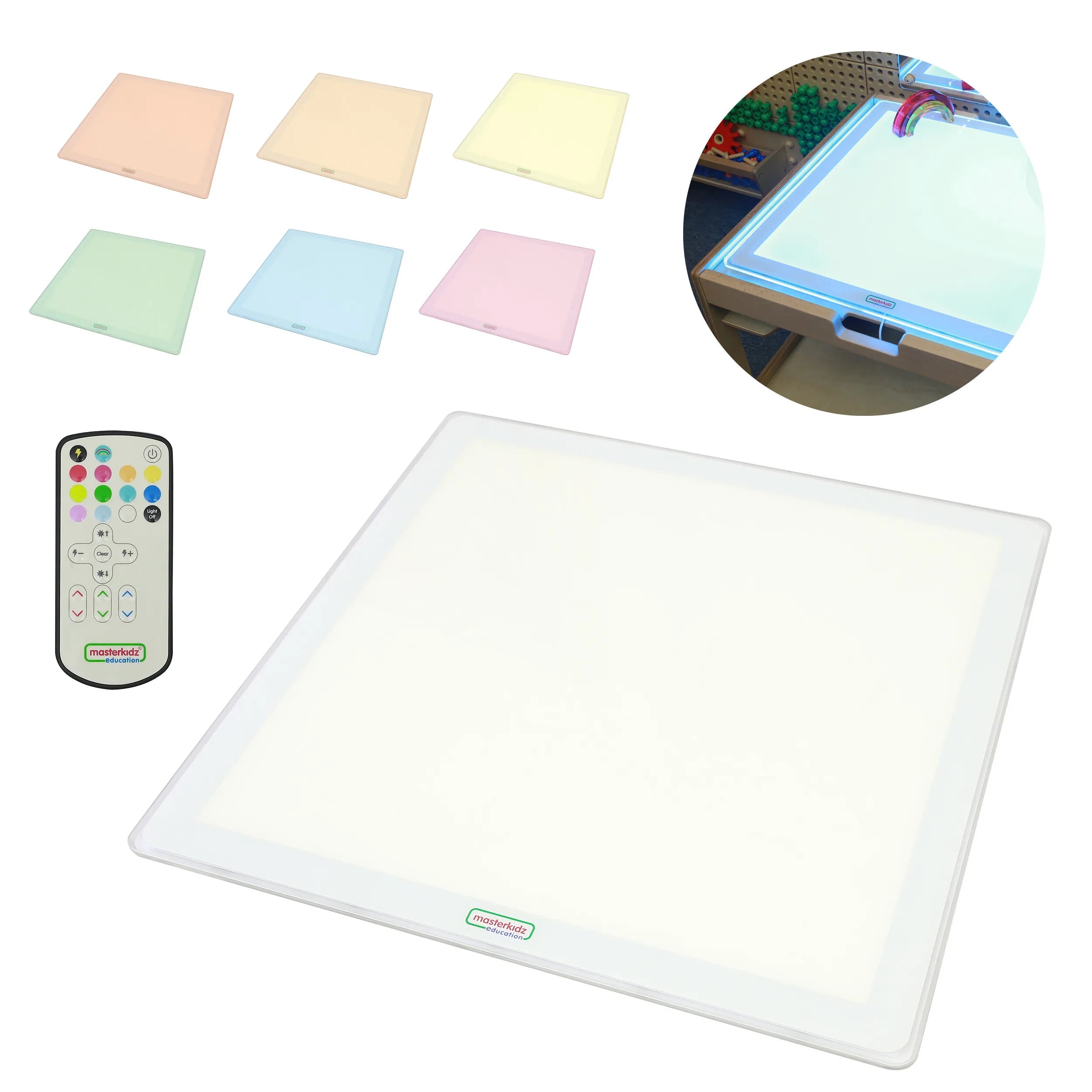 Šviečianti LED šviesos panelė vaikams